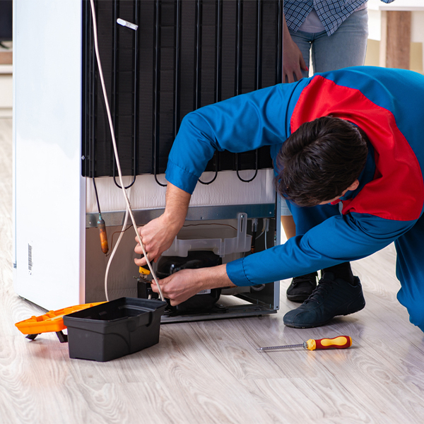 how much do you charge for refrigerator repair services in Ostrander MN